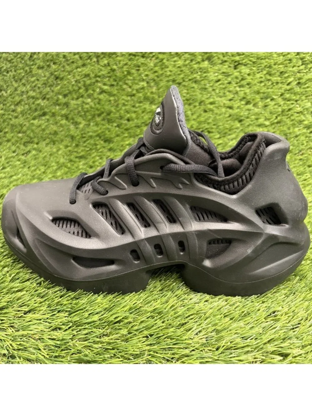 Adidas AdiFOM Climacool Boys Size 6Y Core Black Athletic Running Shoes Sneakers